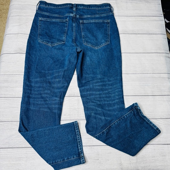 J. Crew Women’s Blue Jeans ‘96 Straight High Rise CC604 Size 30 - Picture 3 of 6